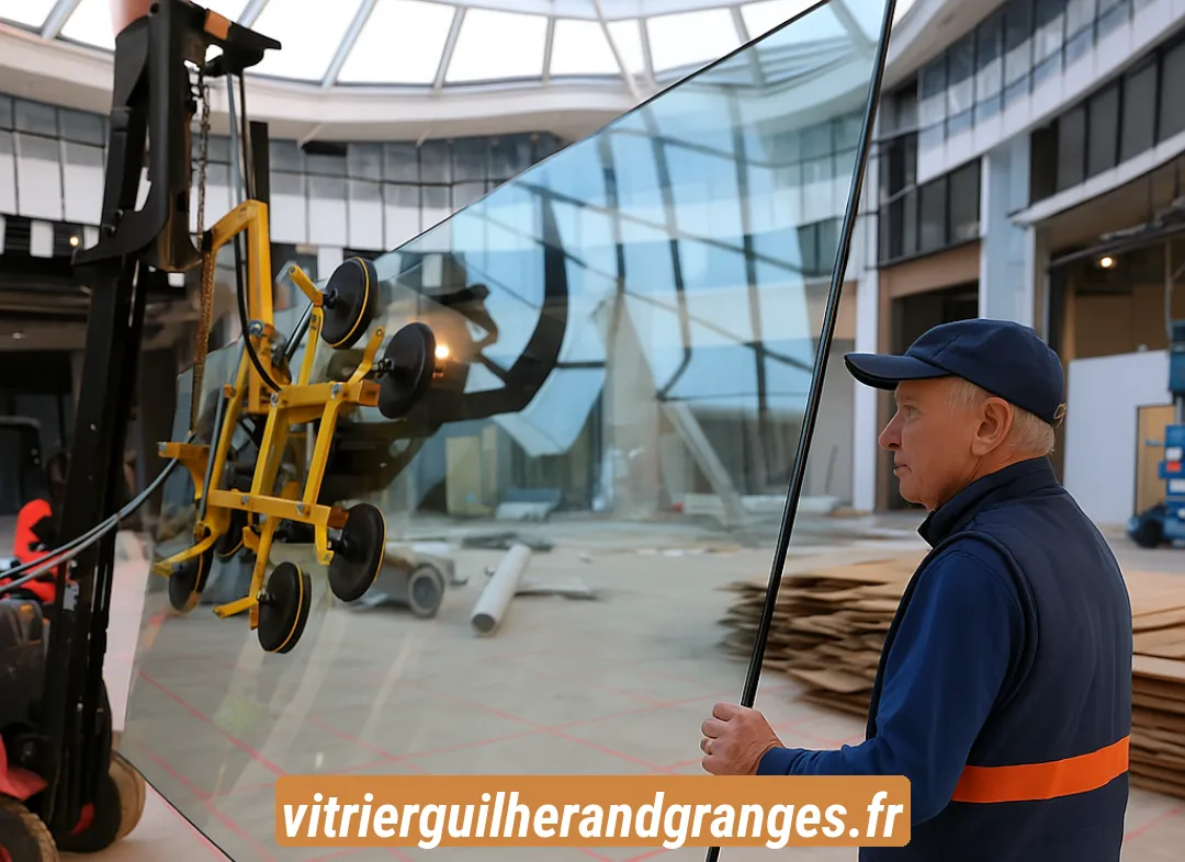 Remplacement de vitrine magasin Guilherand-Granges